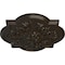 Ekena Millwork Bonetti Ceiling Medallion (Fits Canopies up to 5 1/8"), Hand-Painted Stone Hearth, 20"OD x 1 3/4"P CM20BOSHF - alternate 3